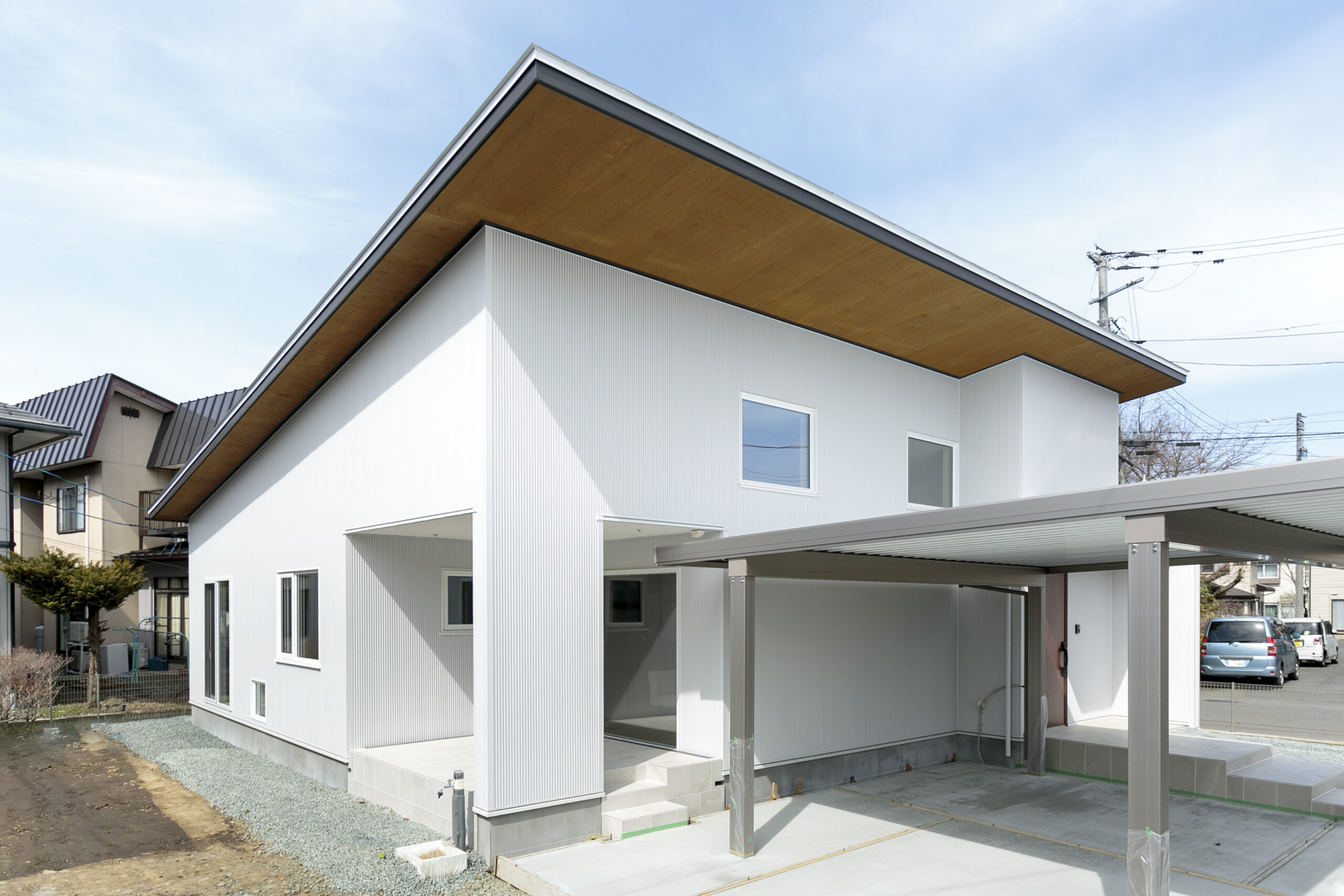 ジョイホームのデザイナーズハウスの施工事例。植田一級建築士による設計。